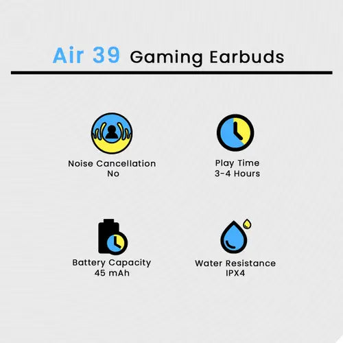 Air 39 Gaming Earbuds ENC
